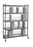 Omnimed Omnicart File Cart 701.8 X 493.4 X 17 Inch 5 Shelves Beige - 260010-BG