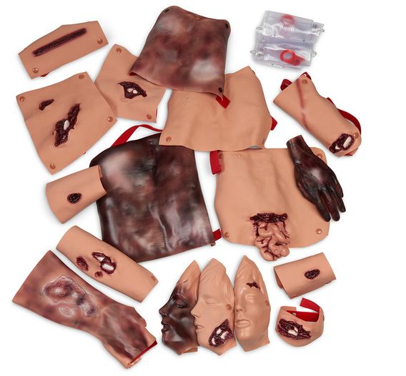 Nasco MOULAGE KIT, TRAUMA MANIKIN LIGHT - 800-6701