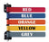 Omnimed Exam Room Signal Flag Wall Mount 5-Flag 4 Inch - 291715