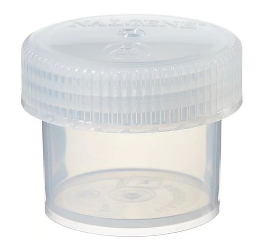 Fisher Scientific Thermo Scientific Nalgene Graduated Cylinder Straight Sided, Wide Mouth Polypropylene Copolymer 60 mL - 21180002