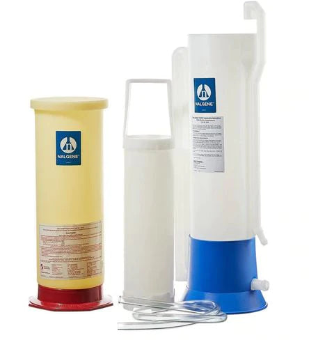 Nalgene - Pipette Cleaning Equipment Set Includes 1 Pipet Jar, 1 Basket, 1 Washer/Rinser Size B, High Density Polyethylene - 15350111A