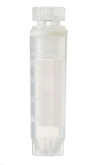 Fisher Scientific Thermo Scientific Nunc Storage Tube Flat Bottom Plain 2 mL Without Color Coding Screw Cap Plastic Tube - 12590012