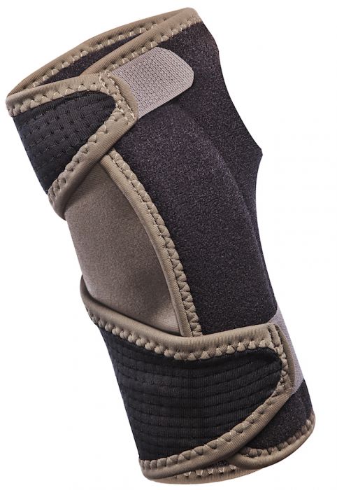 Mueller Sports Medicine Mueller Wrist Brace Removable Stay Left or Right Wrist Black One Size Fits Most - 6723