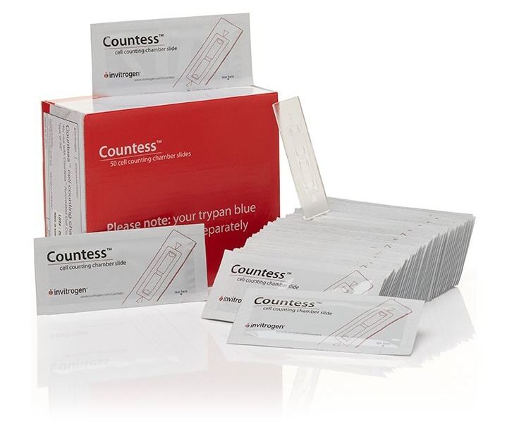 Fisher Scientific SLIDE, CHAMBER INVITROGEN COUNTESS CELL COUNTING (50/PK) - C10228