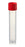 Fisher Scientific Thermo Scientific Capitol Vial Transport Tube Conical Bottom, Skirted Plain 15 X 86 mm 10 mL Red Screw Cap Polypropylene Tube - 14377849