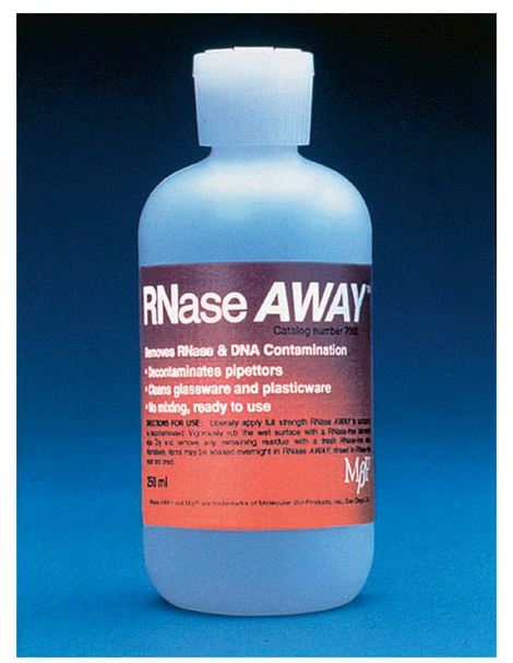 Fisher Scientific RNase AWAY Surface Disinfectant Rnase / Dnase Eliminator Liquid 8.5 oz. Bottle Scented - 21-236-21