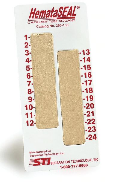 Fisher Scientific SEALANT, HEMATASEAL EKF TUBE (10/PK) - 23550112
