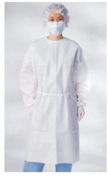 Fisher Scientific ProVent 7000 Protective Procedure Gown Medium Unisex NonSterile White - 18025647