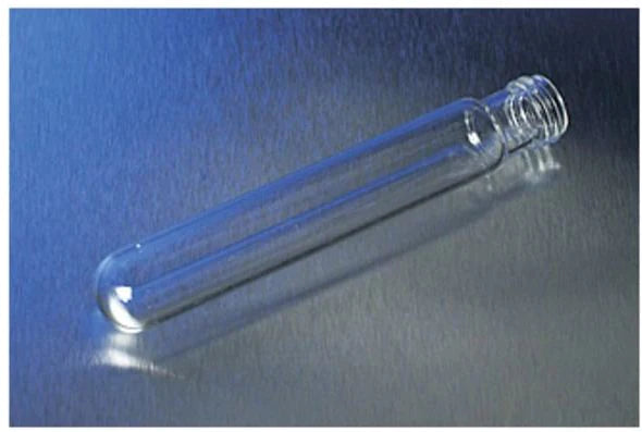 Pyrex - Test Tube Round Bottom Plain 20 X 125 mm 24 mL Without Color Coding Without Closure Glass Tube - 1495786E