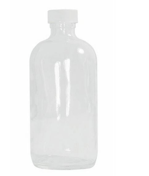 Fisher Scientific Qorpak Boston Round Bottle Glass 8 oz. - 239206