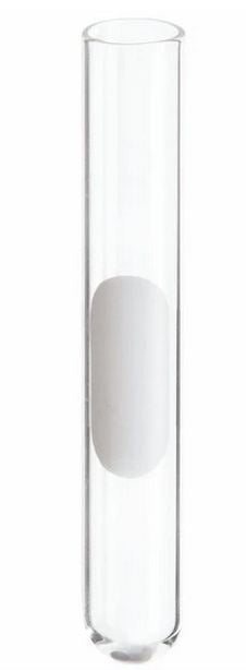 Fisher Scientific Pyrex Culture Tube Round Bottom Plain 12 X 75 mm 5 mL Without Color Coding Without Closure Glass Tube - 14957B