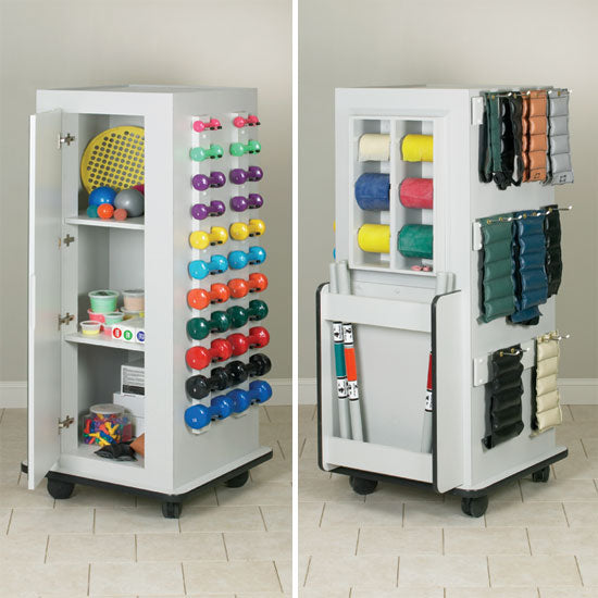 Clinton Industries Bayside MaxRac Resistance Equipment Storage Rack 28 X 28 X 65 Inch - 5102B