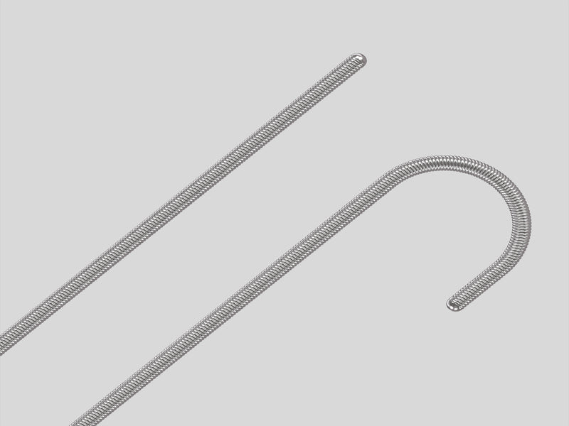 Cook Medical Vascular Guidewire 0.032 Inch Diameter 60 cm Length Heavy Duty Flexible Double Tipped - G35216