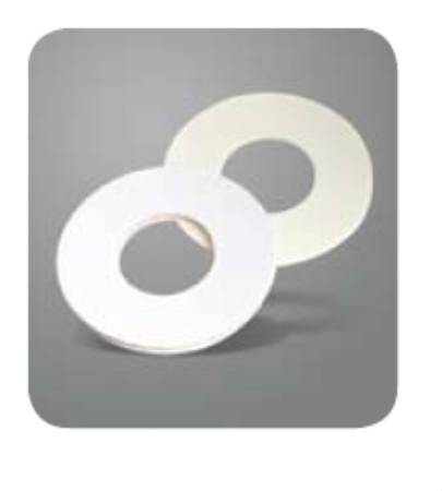 Inhealth Technologies Ostomy Adhesive Tape Disc White, 3 Inch - BE 6043