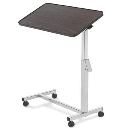 Invacare - Overbed Table Tilt-Top Automatic Spring Assisted Lift 28 to 40 Inch Height Range - 6418