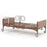 Invacare Half Bed Side Rail 28.75 Inch 3.5 to 15 Inch - BAR6640IVC