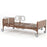 Invacare - Half Bed Side Rail 28-3/4 Inch 3-1/2 to 15 Inch Height - BAR6640IVC