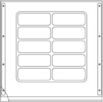 Invacare Seat Upholstery Kit - 8881127525/U550