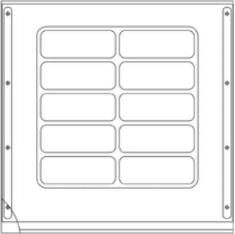 Invacare - Seat Upholstery Kit - 8881127525/U67