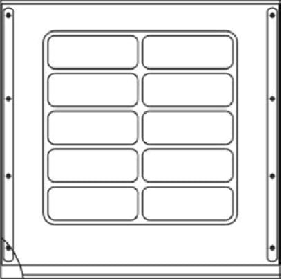 Invacare Seat Upholstery Kit - 8881127525/U550