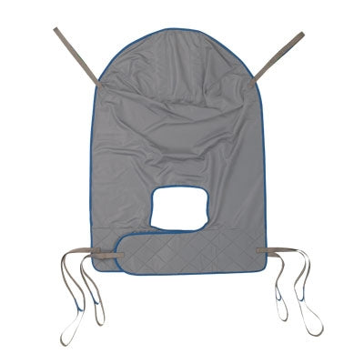 Invacare Easy Fit Sling With Head and Neck Support 4 Strap X-Large 500 lbs. Weight Capacity - 2451105