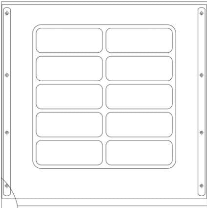 Invacare Seat Upholstery Kit Wheelchair - 8881127528/U550
