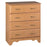 Invacare Torrington Series Chest Amber Cherry / Oak Edge 17.44 X 31-1/2 X 37.875 Inch 4 Drawers Without Door - IH28438