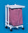 IPU Jumbo Single Hamper with Bag 4 Casters 55 gal. - JH41 FP