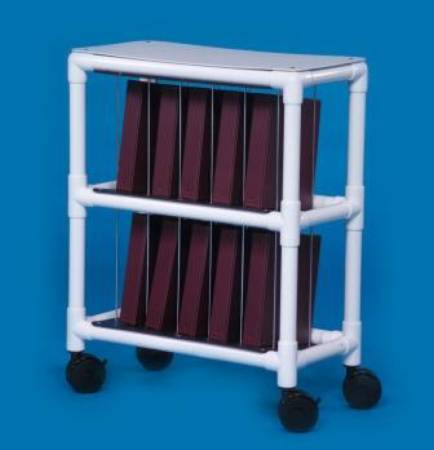 IPU - Mobile Chart Rack 29 W X 37 H X 14-1/2 D Inch, Large - NCR10L