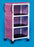 Standard Line - Linen / Multipurpose Cart 3 Shelves PVC 3 Inch Twin Casters - VL MPC375