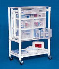 IPU Utility Cart 30 X 44 X 17.5 Inch 8 Drawers - NSC24