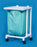 IPU Jumbo Single Hamper with Bag 4 Casters 55 gal. - JH41 FP