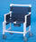 IPU IPU Commode / Shower Chair ipu Fixed Arm PVC Frame Mesh Back - SCC9250
