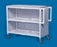 IPU - Linen Cart with Cover 2 Shelves PVC 5 Inch Heavy Duty Casters, 2 Locking - LC242