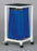 IPU Standard Single Hamper with Bag 4 Casters 39 gal. - VL LH1 FP MESH WHITE