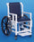 IPU IPU Shower Chair ipu Swing Arm - Left PVC Frame Padded Back 23-1/4 Inch Height - SAC33 G