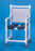 IPU IPU Shower Chair ipu Fixed Arm PVC Frame Mesh Back - SC200-OS-FS