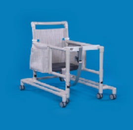 Deluxe Ultimate - Walker with Wheels Adjustable Height PVC Frame 300 lbs. Weight Capacity 29 to 33 Inch Height - ULT99 DLX