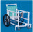 Big Wheel - Walker Chair Fixed Height PVC Frame 300 lbs. Weight Capacity 41-3/4 Inch Height - BWW99