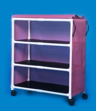 IPU Standard Line Linen Cart 3 Inch Twin Wheel Caster - VL LC3 L