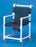 IPU - Shower Chair ipu Fixed Arm PVC Frame Mesh Back - SC718G