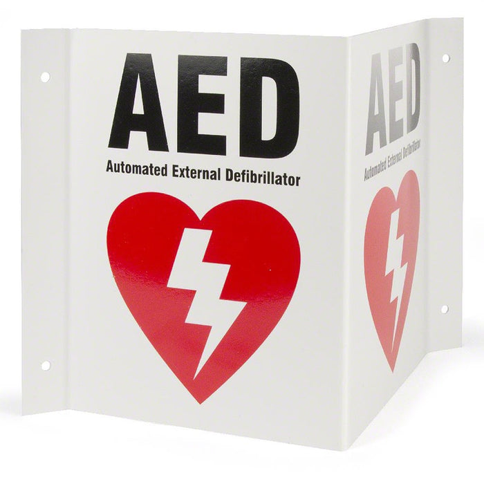 Physio Control Heartsine AED Wall Sign - 11516-000020