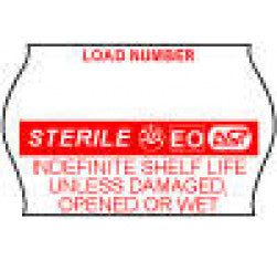 Precision Dynamics Meto Pre-Printer Label Printer Label Indefinite Shelf Life Unless Damaged, Open or Wet White 5/8 X 1 Inch - NPTSTER1