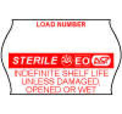 Meto - Pre-Printed Label Advisory Label White Paper Indefinite Shelf Life Unless Damaged, Open or Wet Red Quality Control Label 5/8 X 1 Inch - NPTSTER1