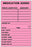 Precision Dynamics Barkley Pre-Printed Label Anesthesia Label Medication Added Fluorescent Green 2-5/8 X 4 Inch - V09FG1880