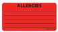 Precision Dynamics MedVision Pre-Printed Label Warning Label Biohazard Fluorescent Red 1-1/4 X 5/16 Inch - V01FR0735