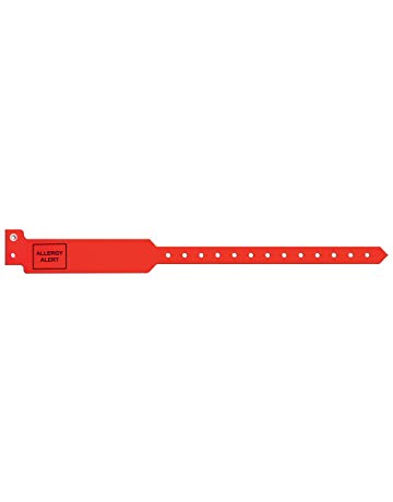 Precision Dynamics Identification Band Write On Wristband Permanent Snap - WBSWRP-15