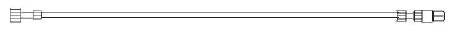 Becton Dickinson Extension Set 30 Inch Tubing 2 mL Priming Volume DEHP-Free - C20016