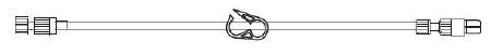 BD - Extension Set 30 Inch Tubing Without Port 1.3 mL Priming Volume DEHP-Free - 10010525