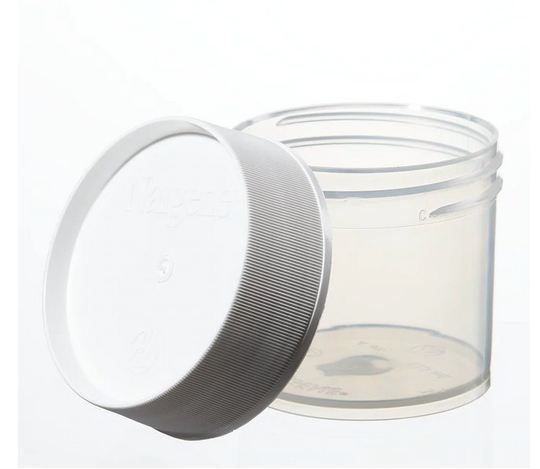 Fisher Scientific Thermo Scientific Nalgene Jar Straight Sided, Wide Mouth Polypropylene Copolymer 125 mL - 1181510C